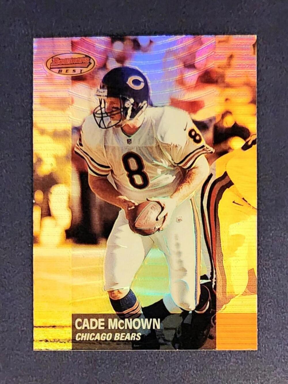 2001 Bowman's Best #58 Cade McNown Football Card